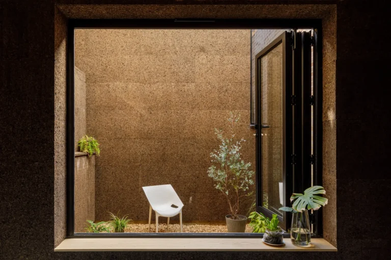 Moderni courtyard zahrada