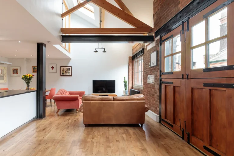 Obyvaci pokoj moderni loft